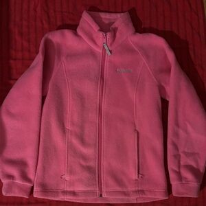Pink Columbia Fleece Sweater
